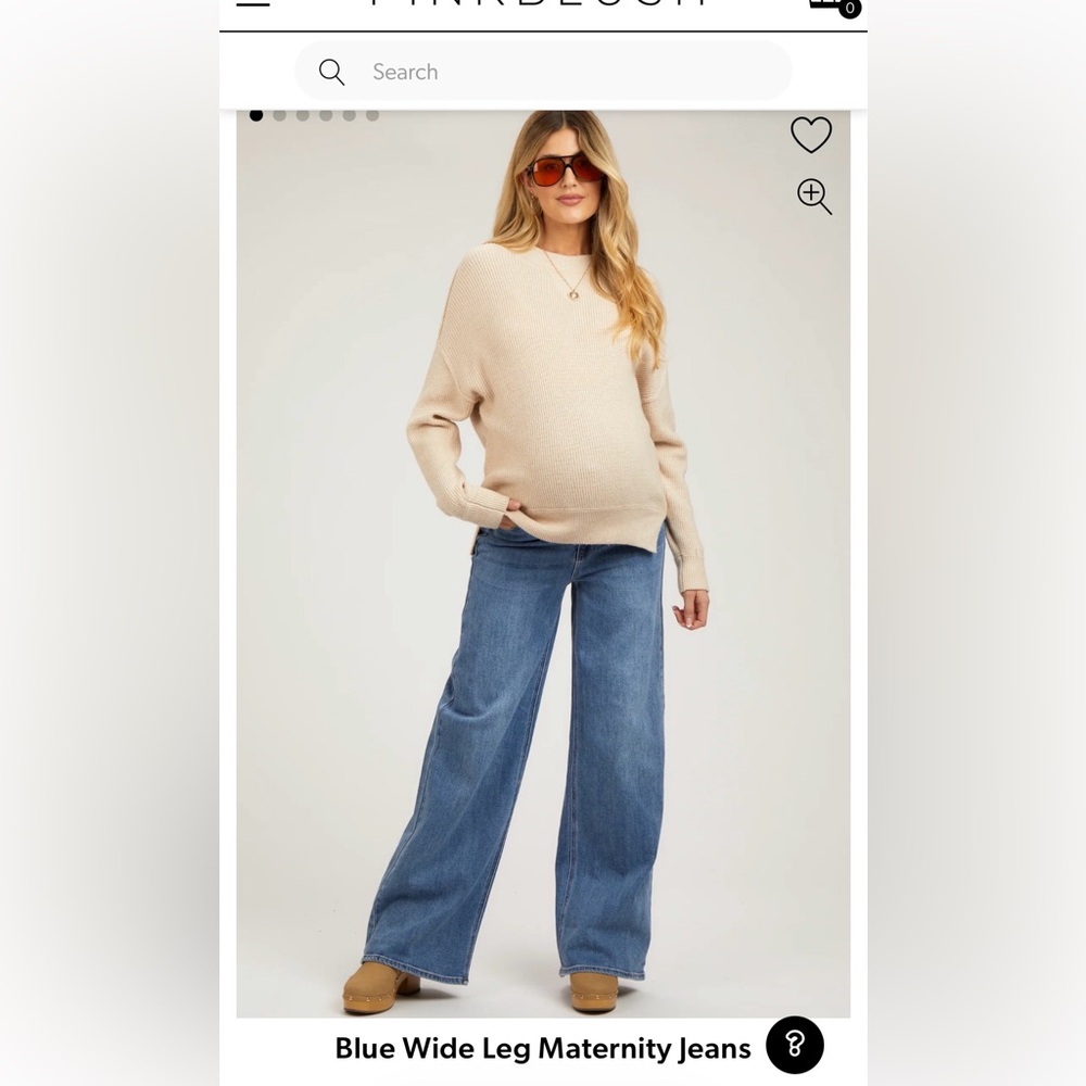 PinkBlush maternity jeans
